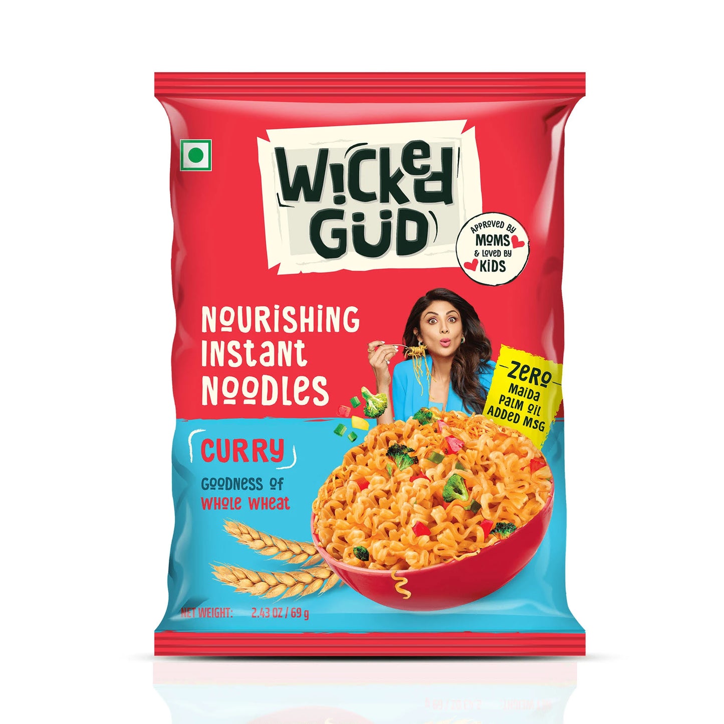 WickedGud Nourishing Curry Instant Noodles (Minimum Order : 5 Boxes)