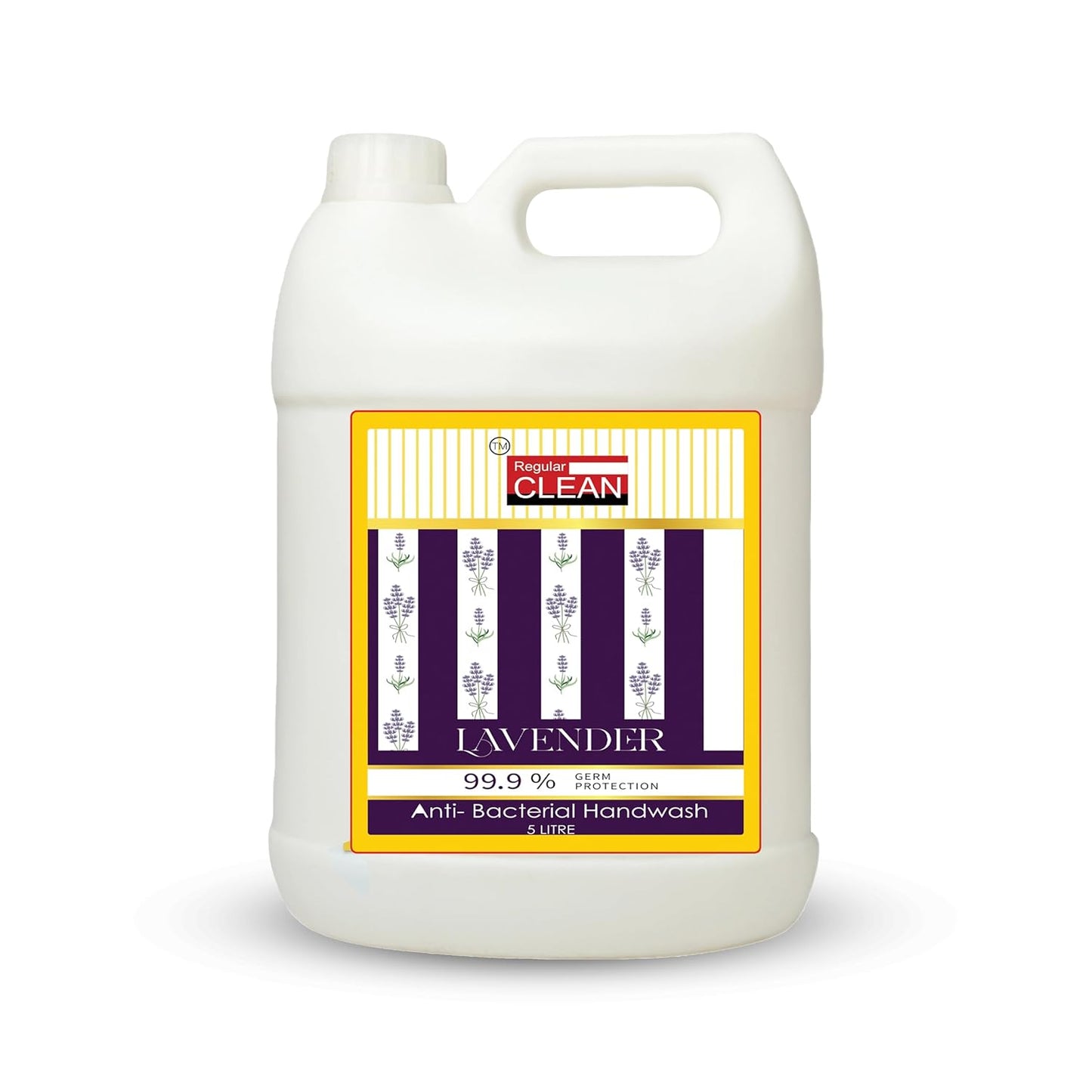 REGULAR CLEAN Lavender Liquid Hand Wash 5000 ml (Minimum Order : 10 Pieces) (190 Rs/pcs)