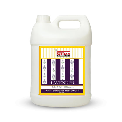 REGULAR CLEAN Lavender Liquid Hand Wash 5000 ml (Minimum Order : 10 Pieces) (190 Rs/pcs)