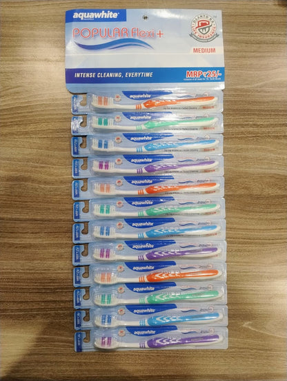 AQUAWHITE POPULAR PLUS 12 UP HANGER (Minimum Order : 25 Boxes - 48 Hanger/Box)  (8 Rs Pcs)