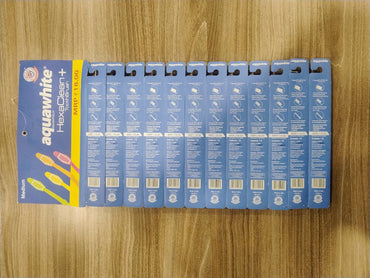 AQUAWHITE HEXACLEAN PLUS 12 UP HANGER  (Minimum Order : 25 Boxes - 24 Hanger/Box) (6 Rs/Pcs)