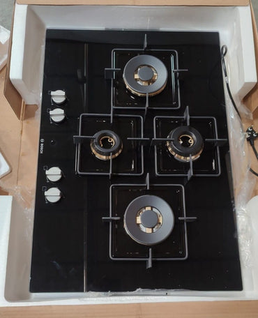 BOSCH Gas Hob – 75cm, True Brass Burners, Tempered Glass PNI7B6F10I (Minimum Order : 10 pieces) (9600 Rs/Pieces)