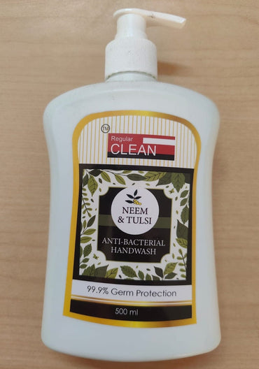 REGULAR CLEAN Lemon Hand Wash Liquid 500 ml (Minimum Order : 10 Boxes - 24 pcs/Box) (40 Rs/pcs)