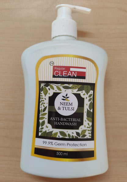 REGULAR CLEAN Lemon Hand Wash Liquid 500 ml (Minimum Order : 10 Boxes - 24 pcs/Box) (40 Rs/pcs)