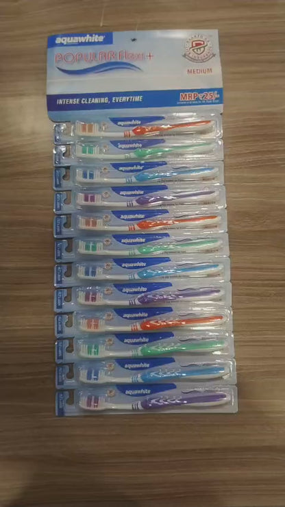 AQUAWHITE POPULAR PLUS 12 UP HANGER (Minimum Order : 25 Boxes - 48 Hanger/Box)  (8 Rs Pcs)